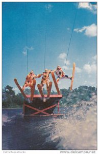 Water-Skiing Clowns Flying Off Ramp7, Cypress Gardens, Florida