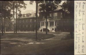 Friends Academy Locust Valley NY Cancel Long Island 1905 Real Photo Postcard