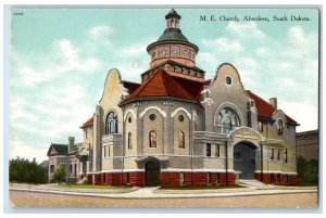 c1910 M.E. Church Aberdeen South Dakota SD Unposted Antique Postcard