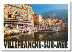 Postcard Modern French Riviera Villefranche sur Mer
