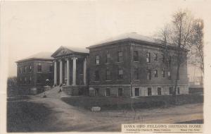 D37/ Mason City Iowa Ia Real Photo RPPC Postcard 1907 Odd Fellows Orphans Home