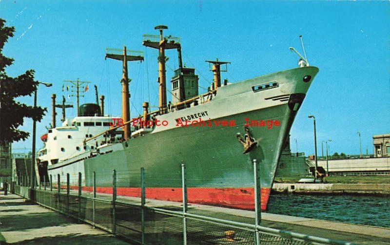 NV Mij Steamship, Steamer Wieldrecht, Soo Locks, Sautl Ste Marie Michigan