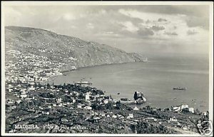 portugal, MADEIRA, Vista do Pico da Cruz 50s RPPC 