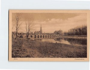 Postcard View of the Totenbrucke in Metz France