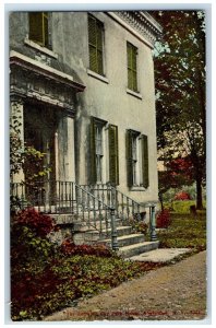1911 The Entrance Guy Park Home Dirt Road Amsterdam New York NY Antique Postcard