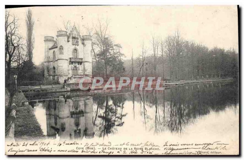 Old Postcard Coye (Gise) Le Chateau de la Reine Blanche