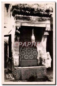 Old Postcard Morocco Fontaine Nadjarine