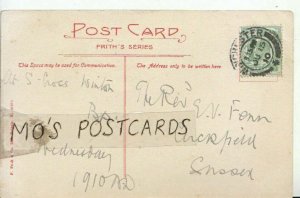 Genealogy Postcard - Rev Fenn - Cuckfield - Sussex - Ref 8881A