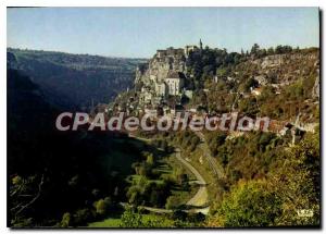 Postcard Modern Rocamadour Lot Place of Pilgrimage