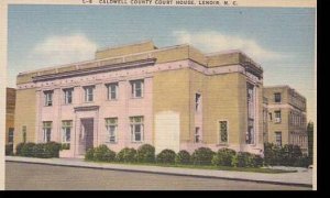 North Carolina Lenoir Caldwell County Court House