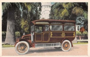 Sacramento California Hotel Land Taxi Car Vintage Postcard AA23371