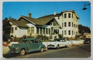 Daytona Beach FL MILLER APARTMENTS Grandview Ave 1956 to Sipesville Postcard S2