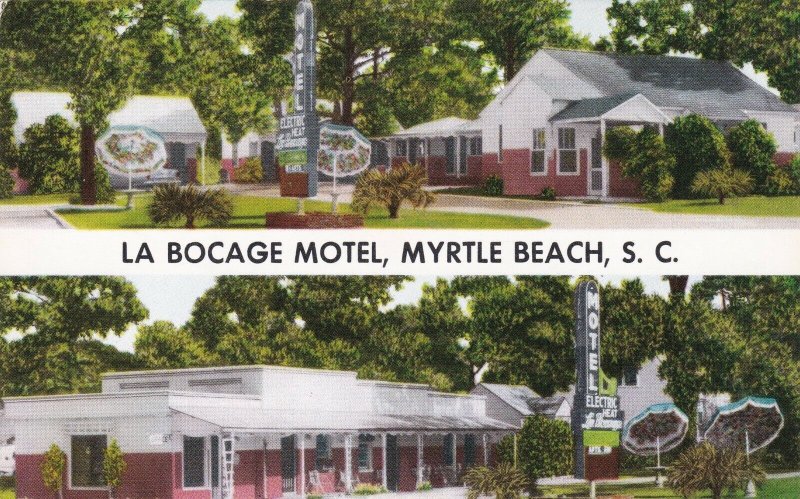 South Carolina Myrtle Beach La Bocage Motel sk1558