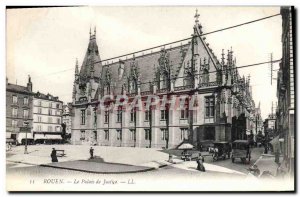 Old Postcard Rouen Courthouse