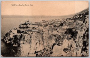 GIBRALTAR c1910 Postcard Rosia Bay