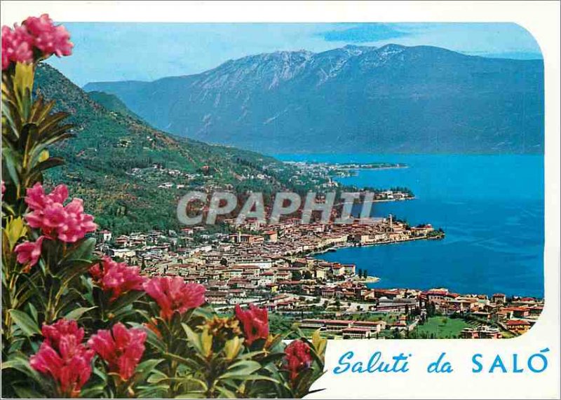 Modern Postcard Lake Garda Salo