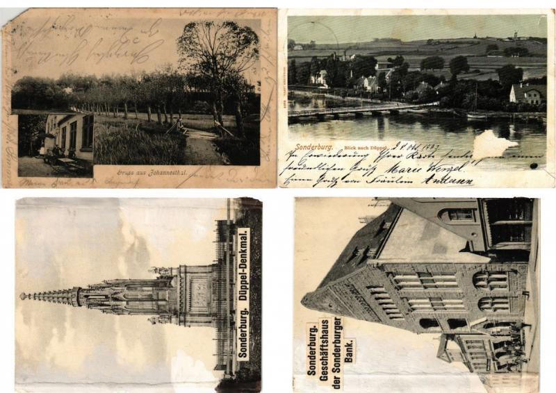 DENMARK DANMARK NORDSCHLEWSIG 24 CPA ALL ÉTAT