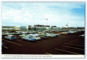 c1940s Sunset Motel Exterior Roadside Sioux Falls South Dakota Unposted Postcard