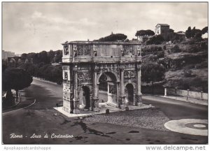 Italy Roma Rome Arco di Costantino 1956