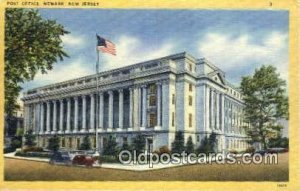 Newark, NJ USA Post Office Unused 