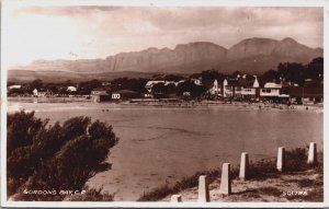 South Africa Gordon's Bay Cape Town RPPC C109