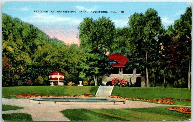 M-6236 Pavilion at Sinnissippi Park Rockford Illinois