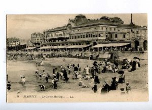 191286 FRANCE BIARITZ Casino Vintage postcard