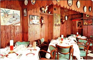 Washington, D.C.  LE BISTRO RESTAURANT PARISIEN  ca1950's Advertising Postcard