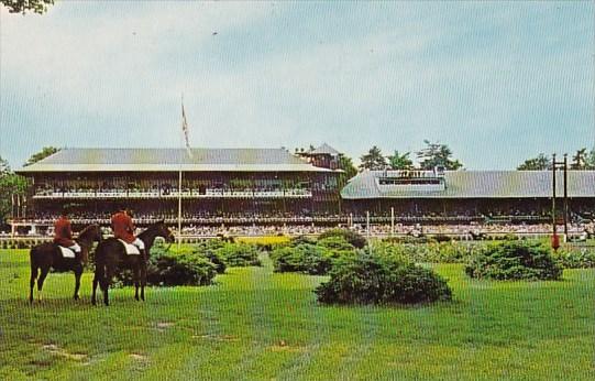 A View From The Spacious Infield Towards The Historic Stands At Saratoga New ...