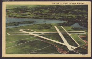 New Class IV Airport,La Crosse,WI Postcard 