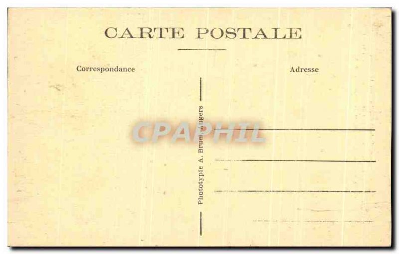 Old Postcard St Brieuc Cesson Tower