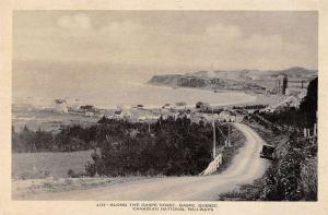 Gaspe Quebec Canada Coast Canadian National Railway Antique Postcard J41316