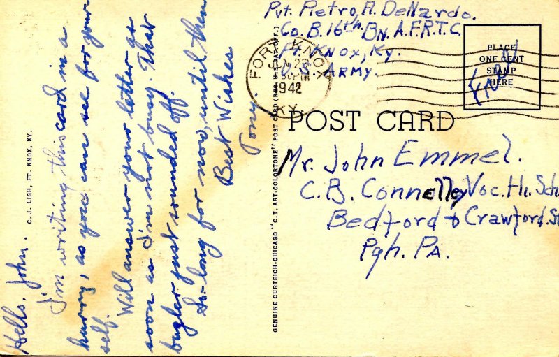 Military - Fort Knox, NY. Transporting Equipment