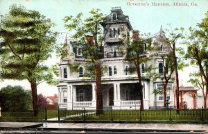Georgia Atlanta The Governor's Mansion 1909