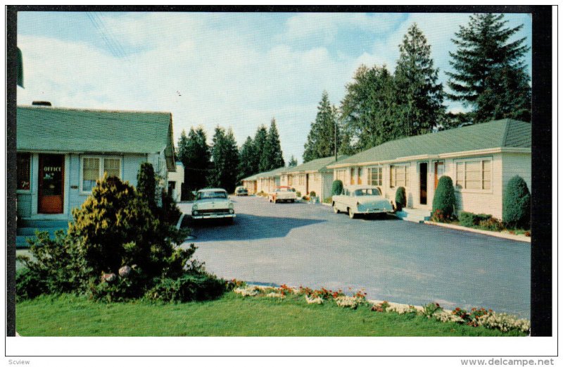 Blue Haven Motel, South Burnaby, British Columbia, Canada, 1960-70s