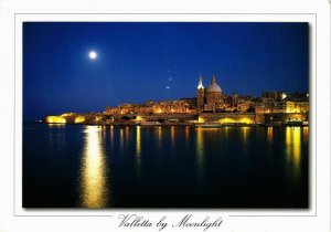 CPM AK Valletta by moonlight MALTA (881976)