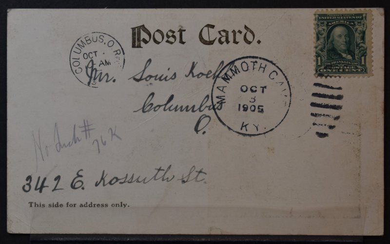 Mammoth Cave, KY - 1905