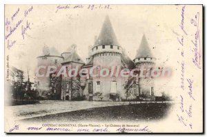 Postcard Old Coussac Bonneval (Haute Vienne) Le Chateau de Bonneval