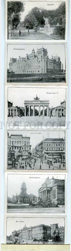 3098076 GERMANY Berlin Palais Kaiser Wilhelm I w/ 8 photo Old