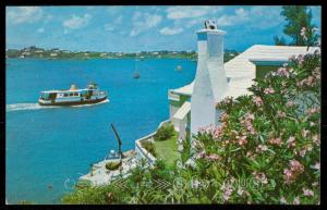 FERRY BOAT IN HAMILTON HARBOUR, BERMUDA