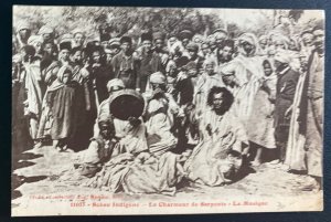 Mint India Real Picture Postcard RPPC Snake Charmers Indian Scene