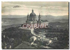 Torino Modern Postcard Basilica di Superga