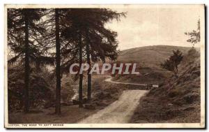 Old Postcard Great Britain Buxton The road to Goyt Bridge