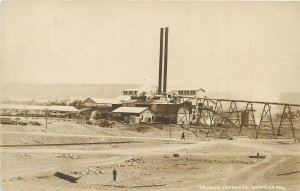 Postcard RPPC C1910 California Oroville Lumber sawmill logging Truckee CA24-1649