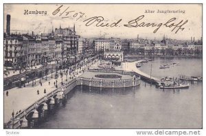 Hamburg , Germany , PU-1907, Alter Junfernstieg