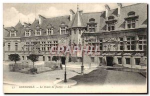 Old Postcard Grenoble Courthouse