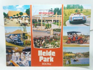 Heide Park Soltau Vintage Multiview Postcard