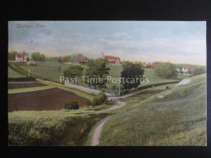 Kent WALMER GLEN & CHURCH c1904 Old Postcard by Valentine