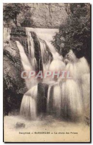 Old Postcard Dauphine Sassenage The Jacks fall