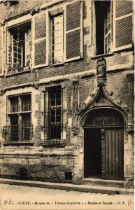 CPA TOURS Maison de Tristan Lhermite Entrée et Facade (491649)